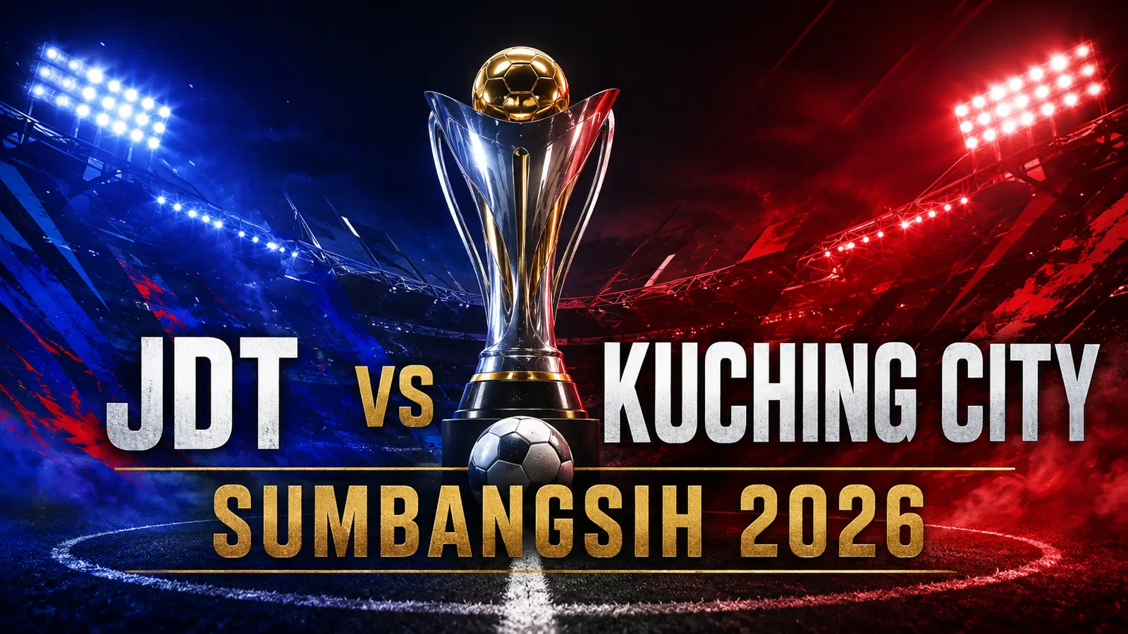 JDT–Kuching City buka Liga Super 21 Ogos, trofi dan mata jadi taruhan